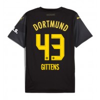 Borussia Dortmund Jamie Bynoe-Gittens #43 Replika Bortatröja 2024-25 Kortärmad